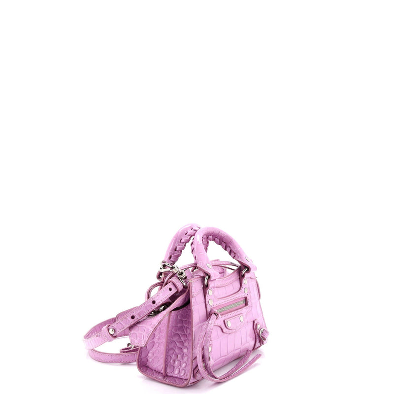 Neo Classic City Bag Crocodile Embossed