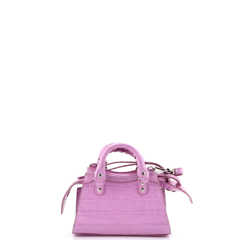 Neo Classic City Bag Crocodile Embossed