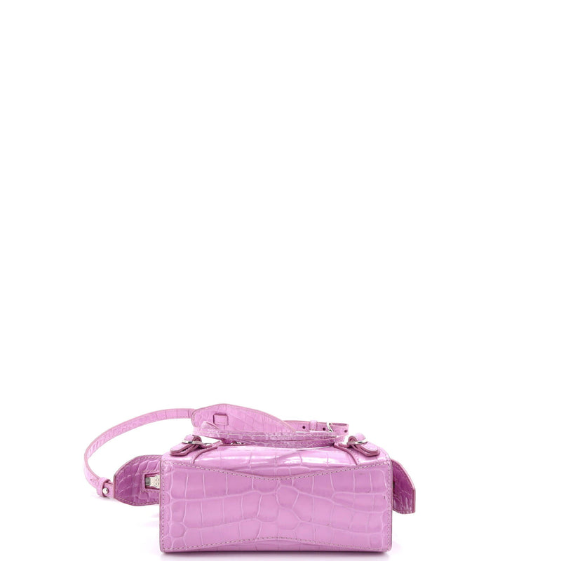 Neo Classic City Bag Crocodile Embossed