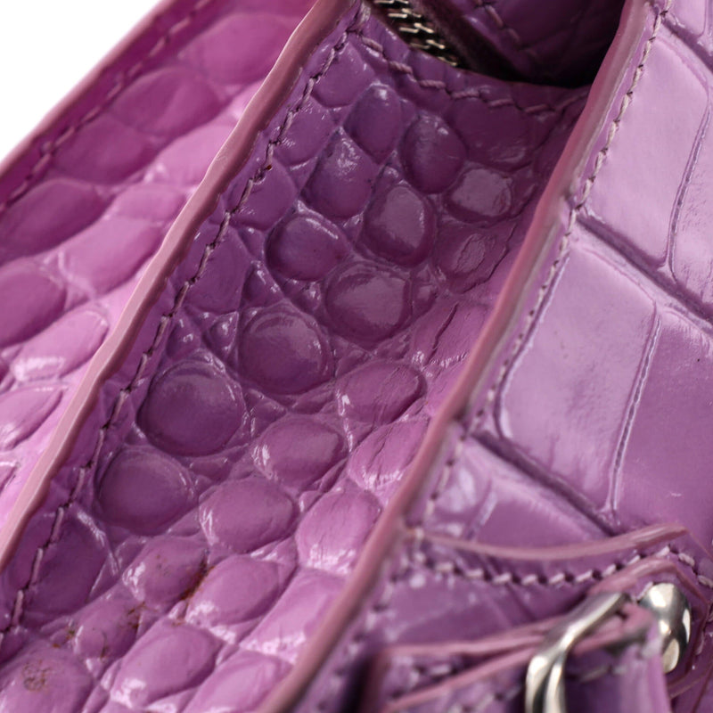 Neo Classic City Bag Crocodile Embossed