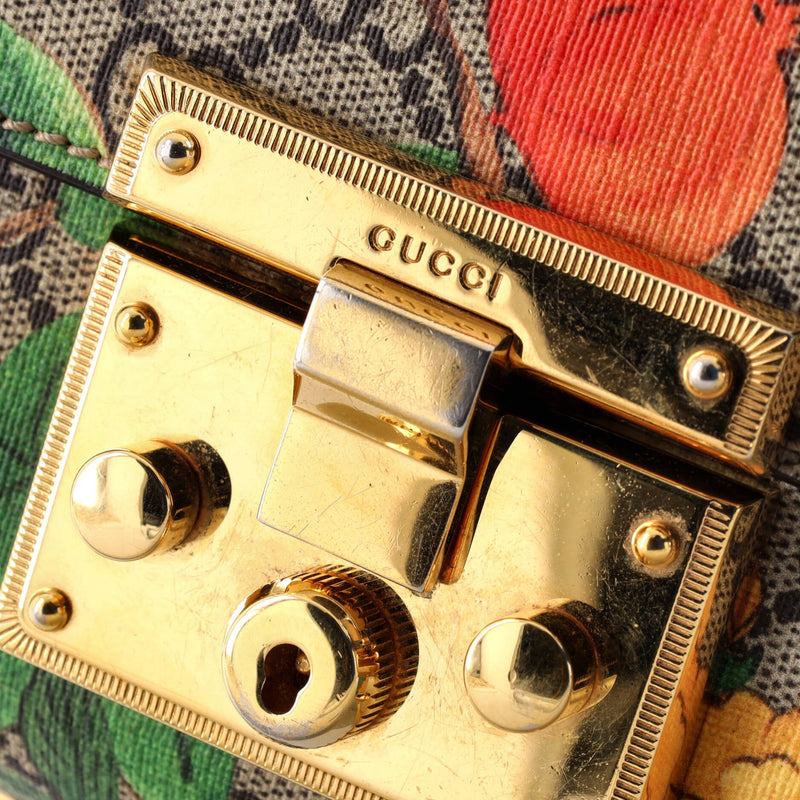 Padlock Shoulder Bag Tian Print Gg