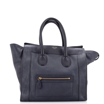 Luggage Bag Grainy Leather Mini