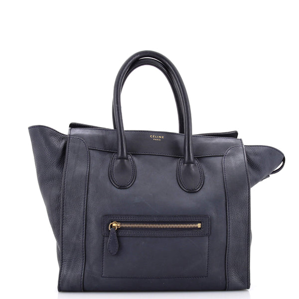 Luggage Bag Grainy Leather Mini