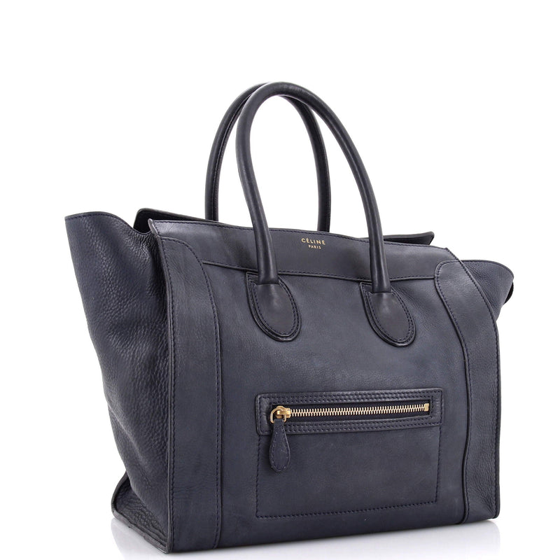 Luggage Bag Grainy Leather Mini