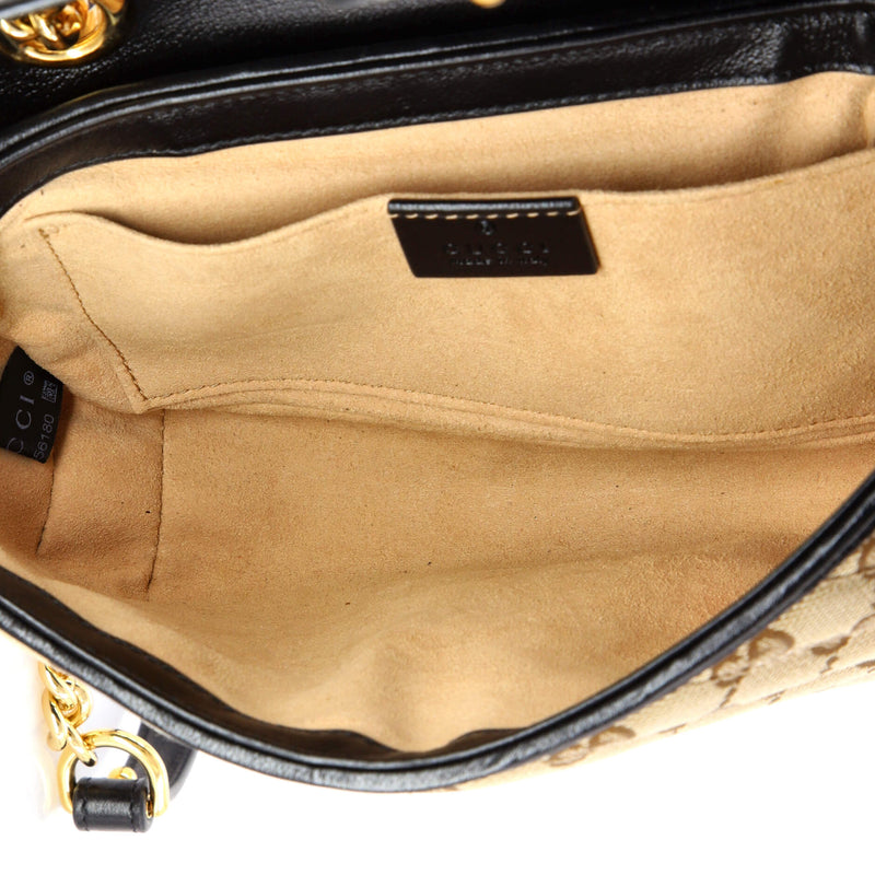 Gg Marmont Flap Bag Diagonal Quilted