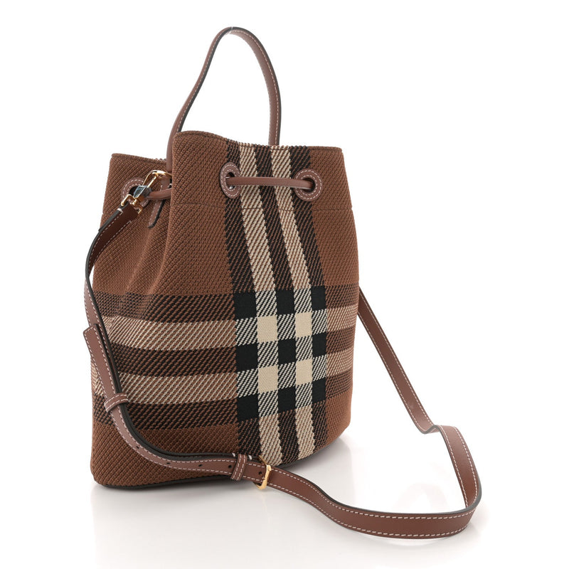 Knitted Check Calfskin Tb Small