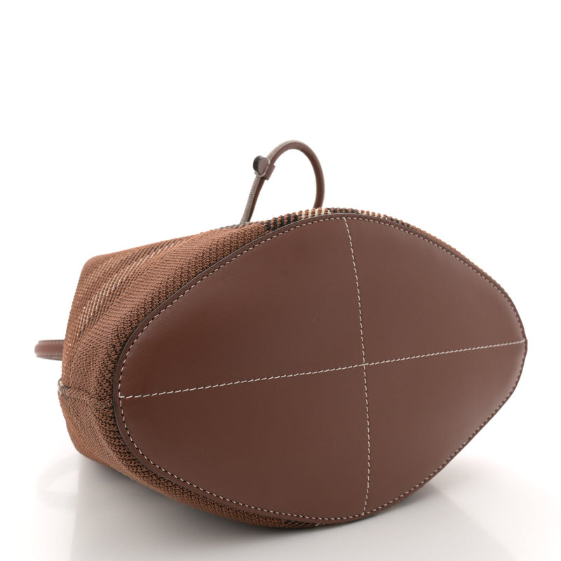 Knitted Check Calfskin Tb Small