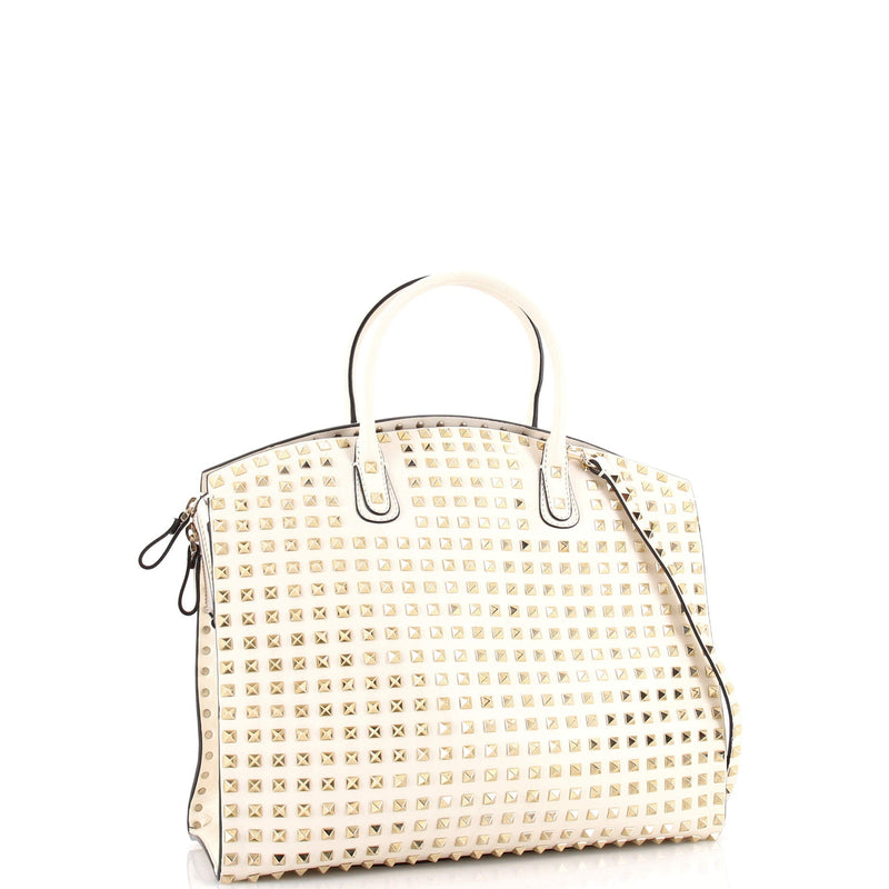 Rockstud Convertible Dome Tote Full