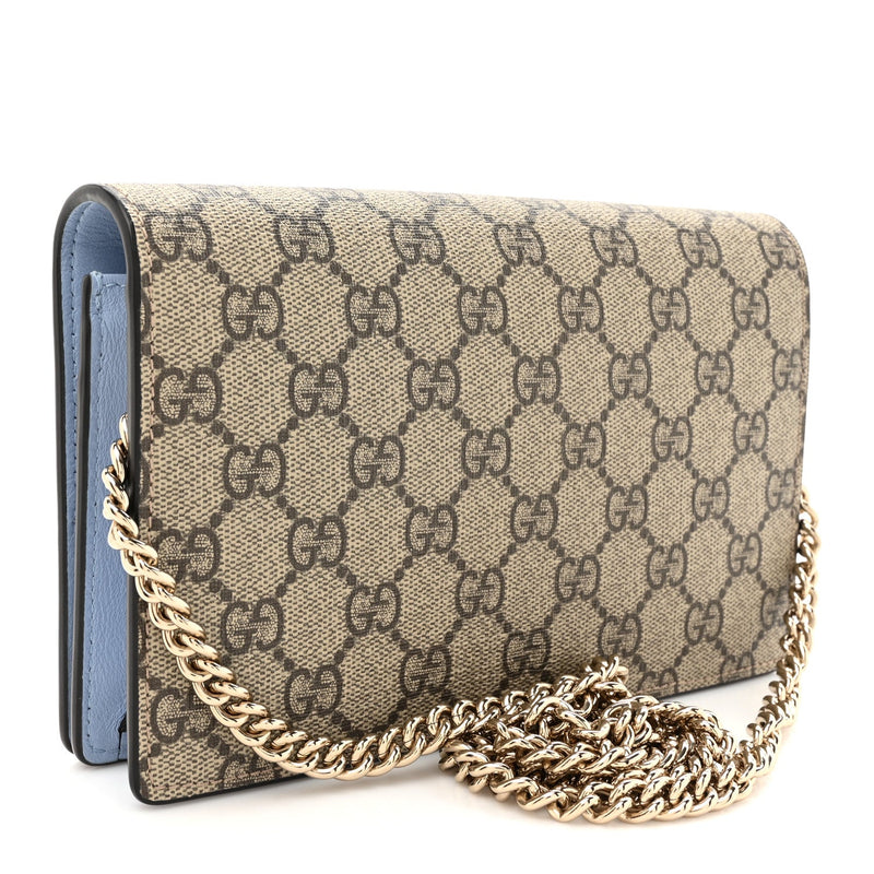 Gg Supreme Textured Dollar Calfskin Mini