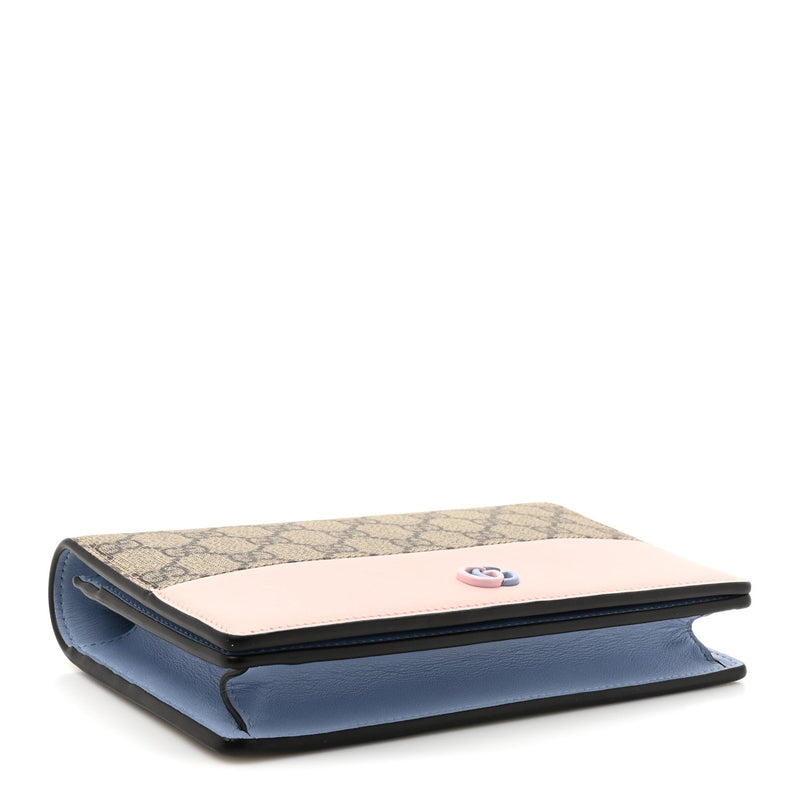 Gg Supreme Textured Dollar Calfskin Mini