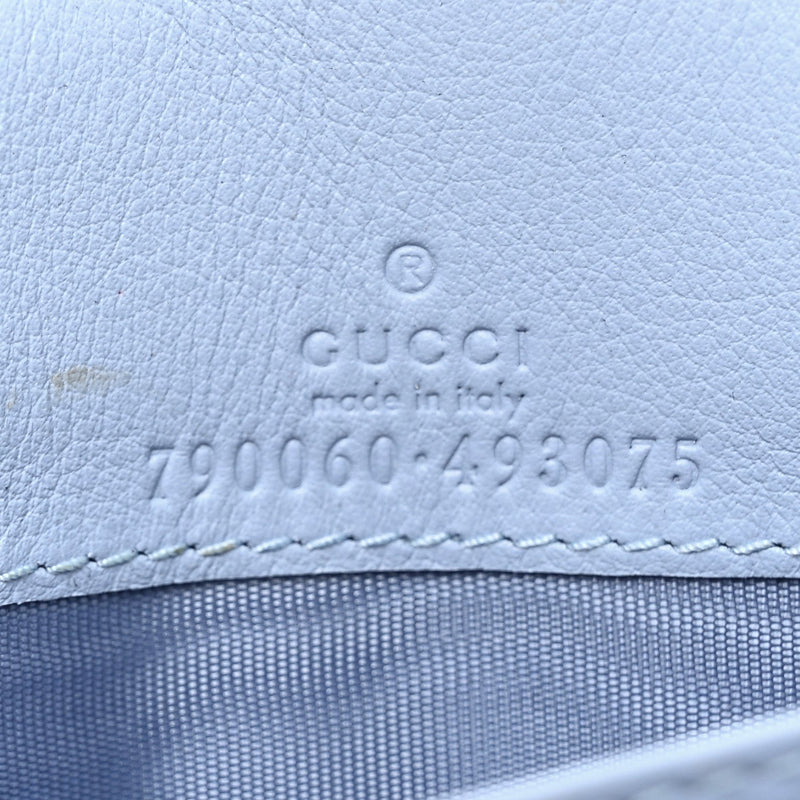 Gg Supreme Textured Dollar Calfskin Mini