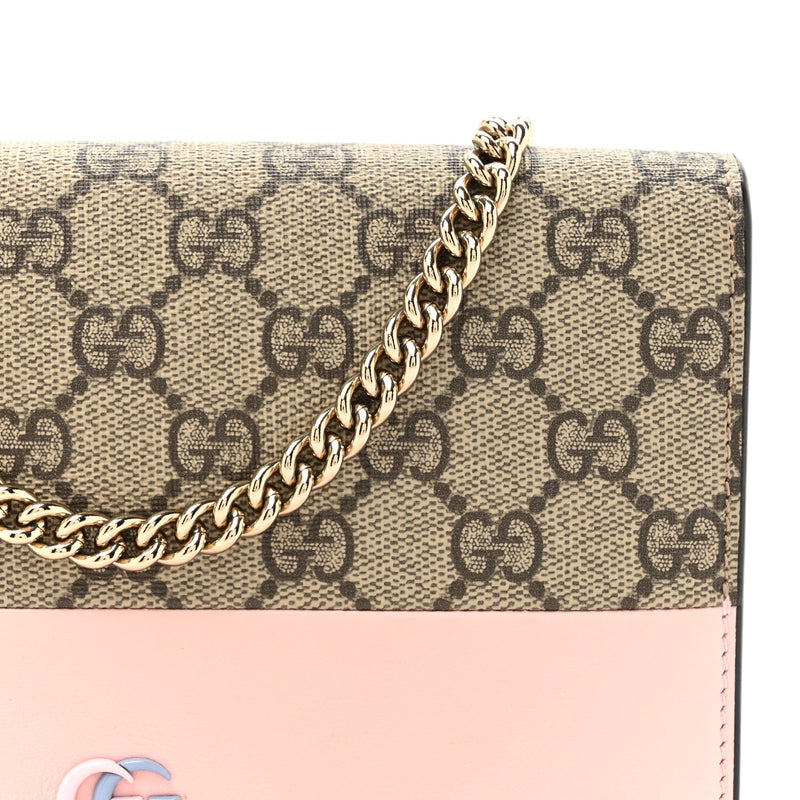 Gg Supreme Textured Dollar Calfskin Mini