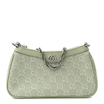 Denim Gg Calfskin Small Shoulder Bag