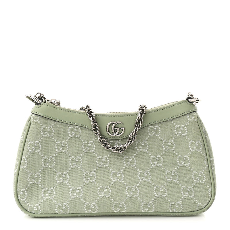 Denim Gg Calfskin Small Shoulder Bag