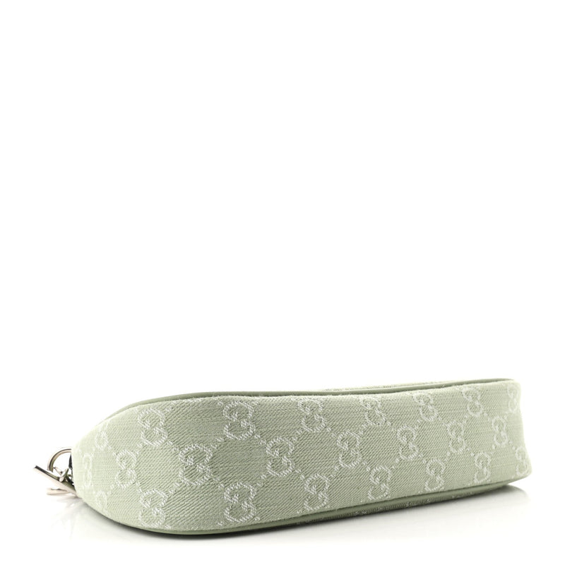 Denim Gg Calfskin Small Shoulder Bag