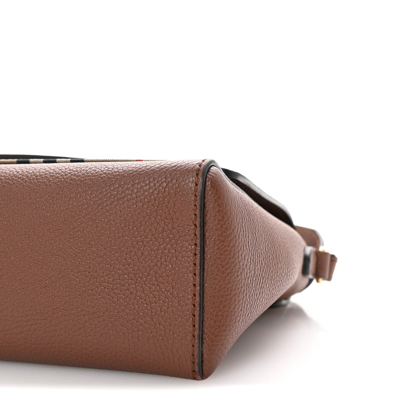 Calfskin Vintage Check Note Crossbody