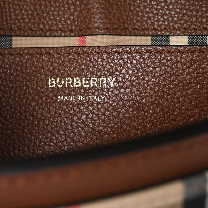 Calfskin Vintage Check Note Crossbody