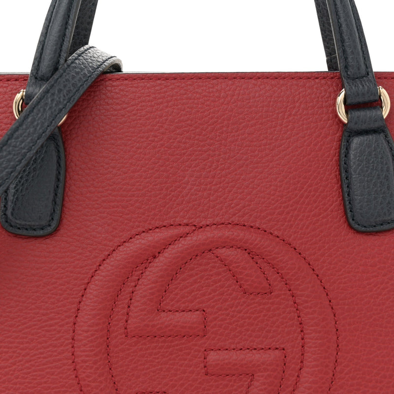 Dollar Calfskin Medium Soho Top Handle