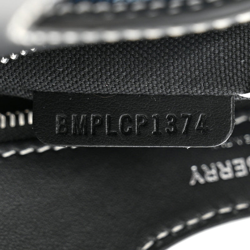 Denim Smooth Calfskin Mini Pocket Bag