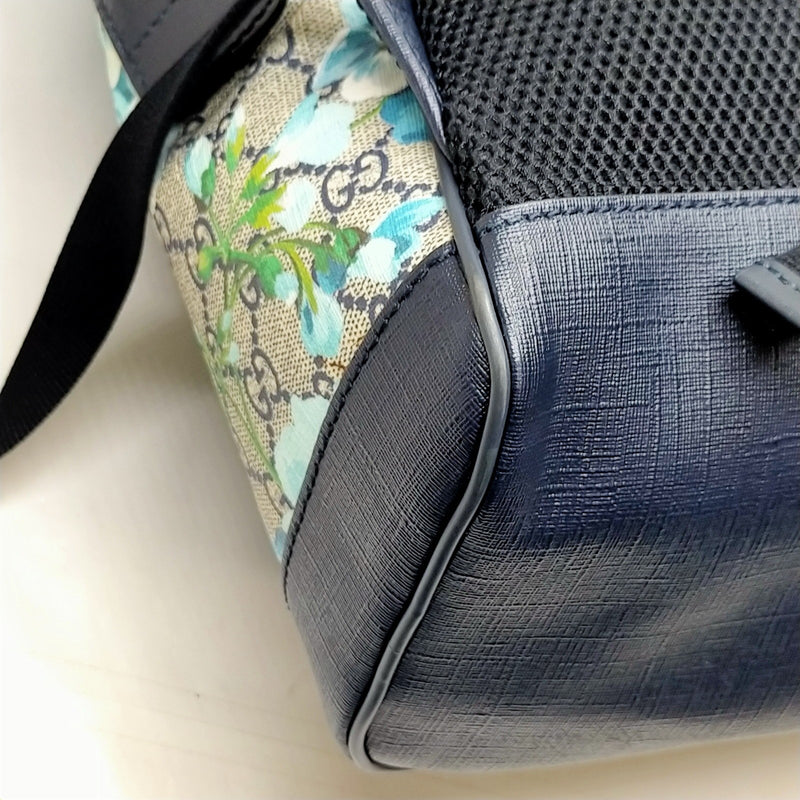 No Tariff Gucci Backpack Bag Navy Blue
