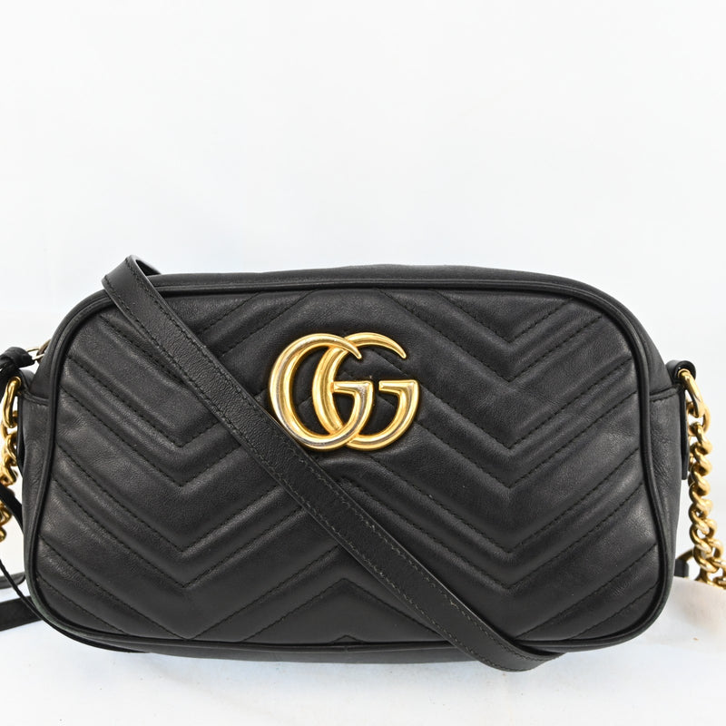 Gucci Gg Marmont Chain Shoulder