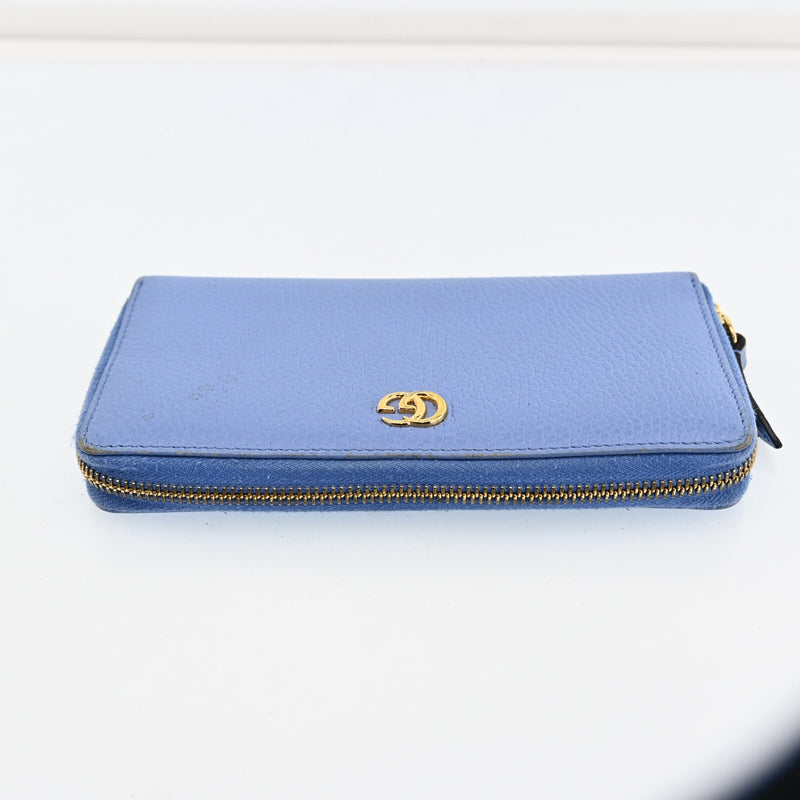 Gucci Gg Marmont Round Zipper Long