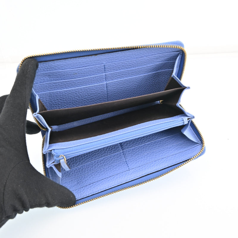 Gucci Gg Marmont Round Zipper Long