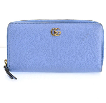 Gucci Gg Marmont Round Zipper Long