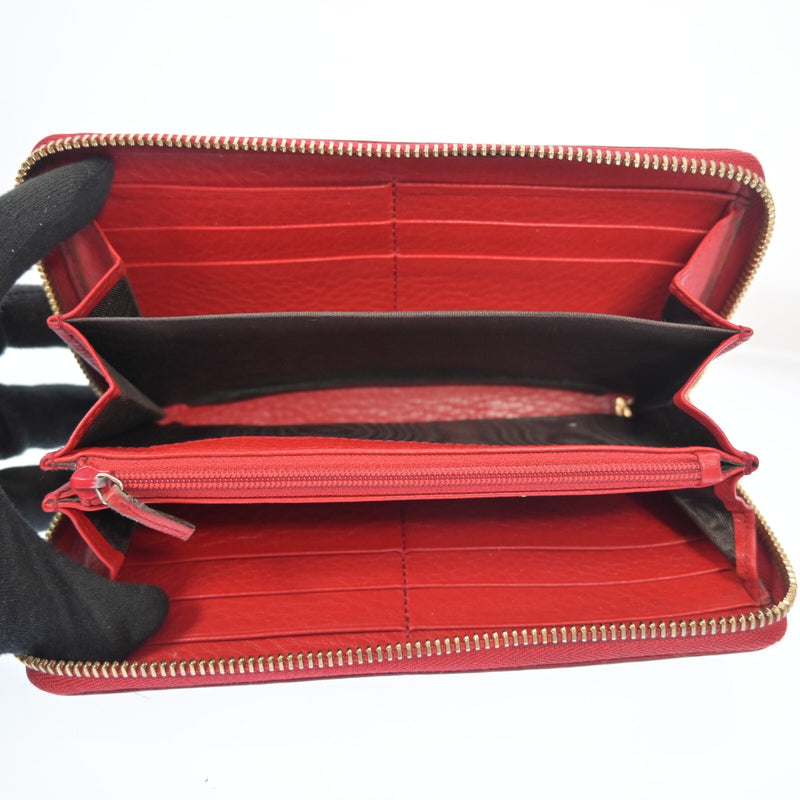 Gucci Gg Interlocking Round Zipper Long