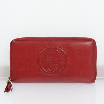 Gucci Gg Interlocking Round Zipper Long