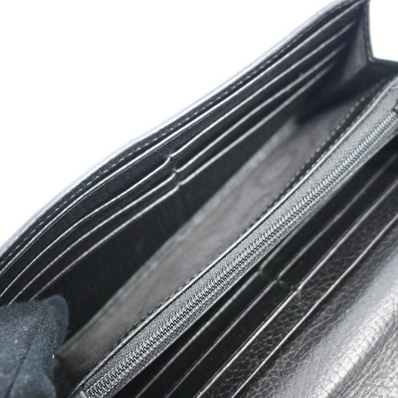 Gucci Gg Leather Interlocking Long