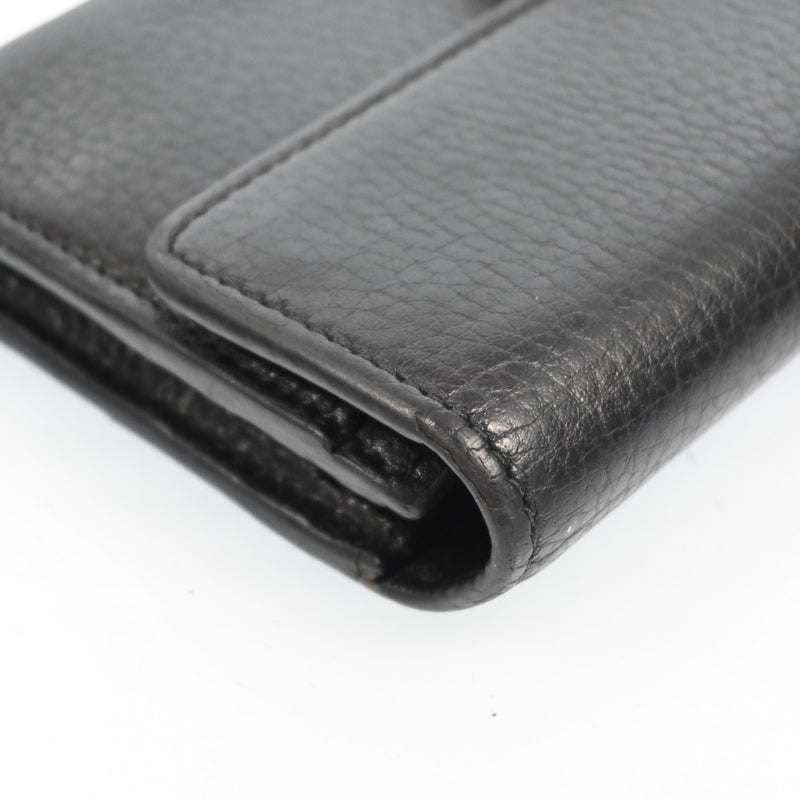 Gucci Gg Leather Interlocking Long