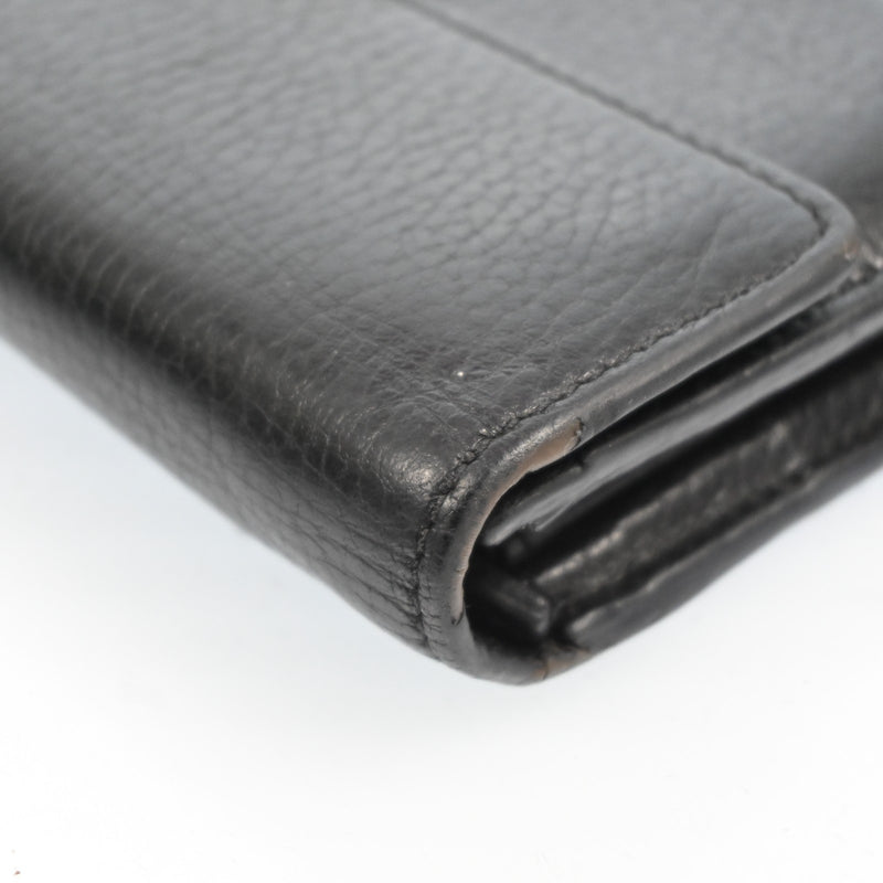 Gucci Gg Leather Interlocking Long