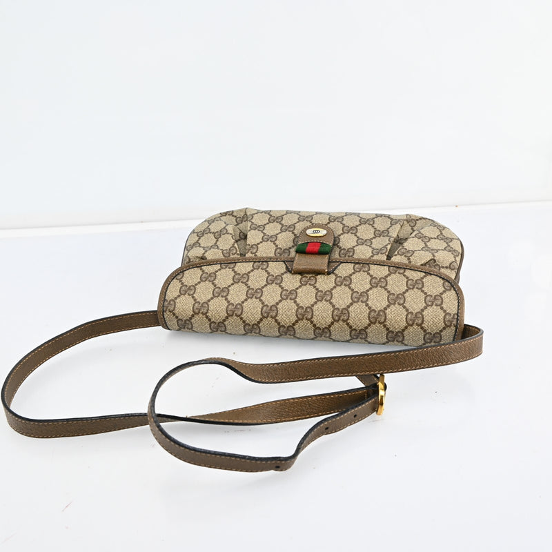 Gucci Gg Shoulder Bags Pvc Leather Italy