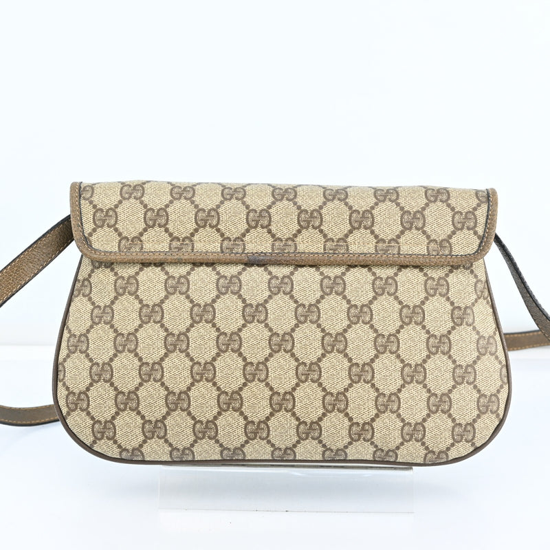 Gucci Gg Shoulder Bags Pvc Leather Italy