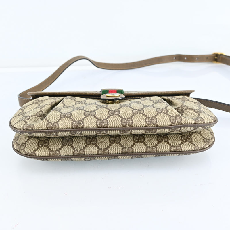 Gucci Gg Shoulder Bags Pvc Leather Italy