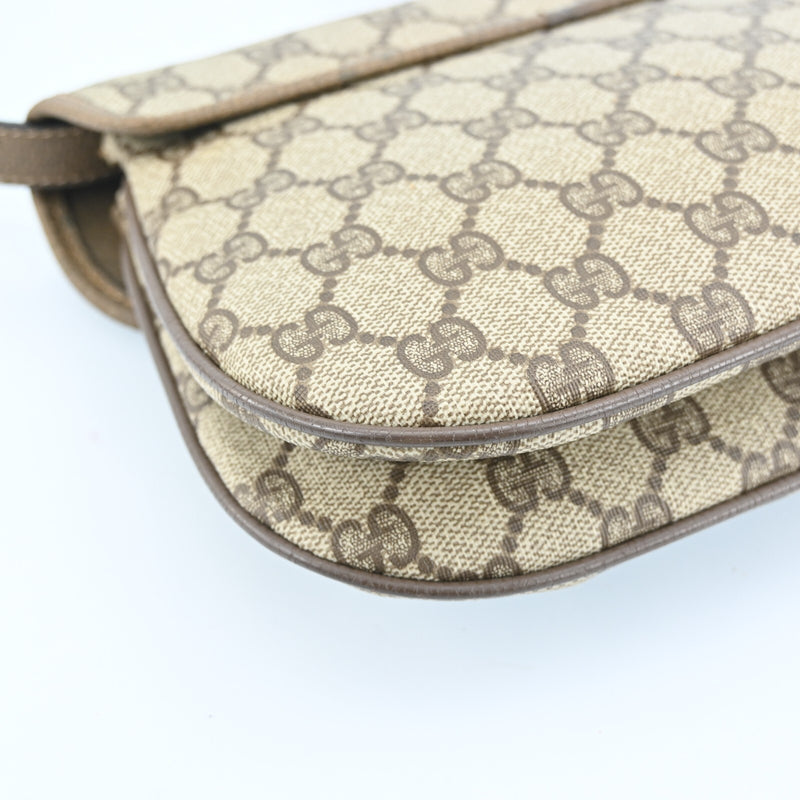 Gucci Gg Shoulder Bags Pvc Leather Italy