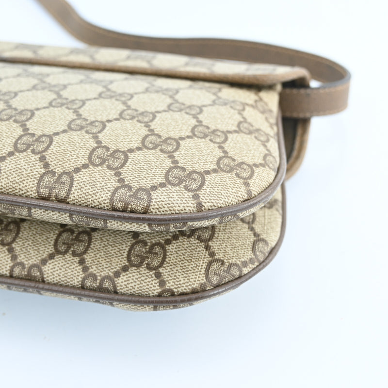 Gucci Gg Shoulder Bags Pvc Leather Italy