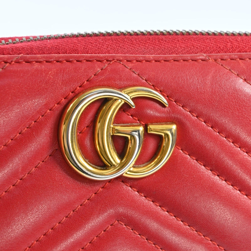 Gucci Gg Marmont Round Zipper Long