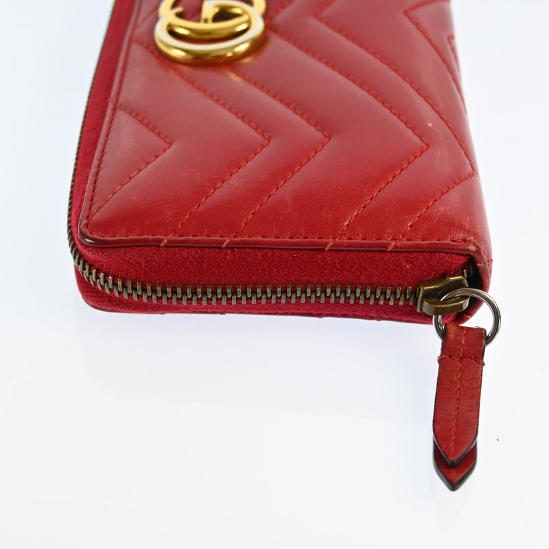 Gucci Gg Marmont Round Zipper Long