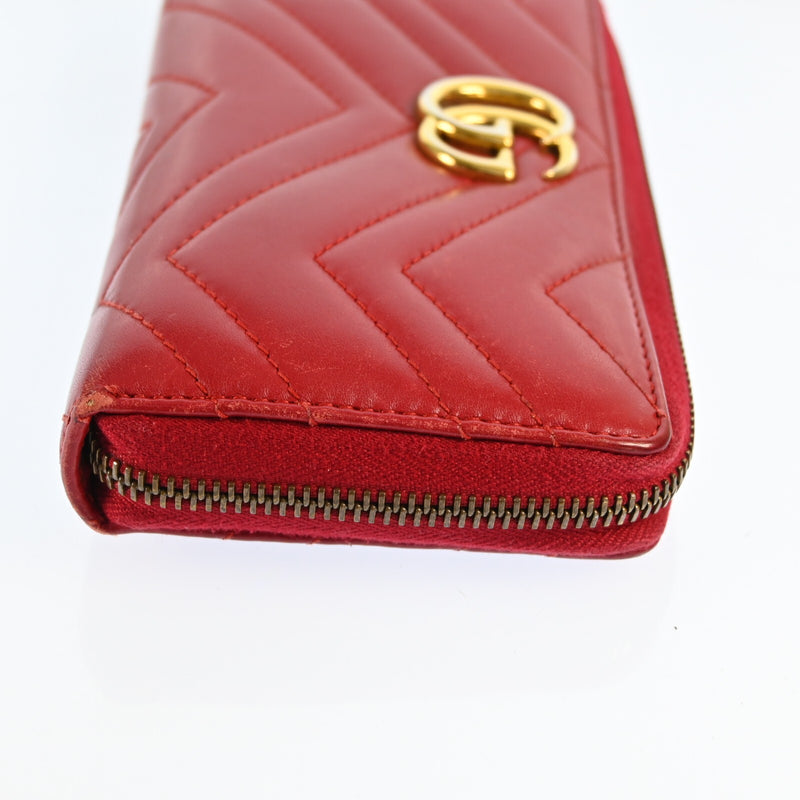 Gucci Gg Marmont Round Zipper Long