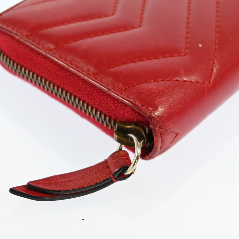 Gucci Gg Marmont Round Zipper Long