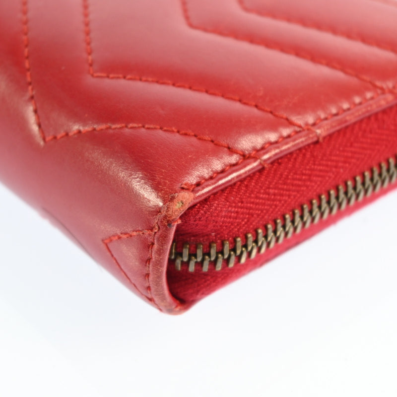 Gucci Gg Marmont Round Zipper Long