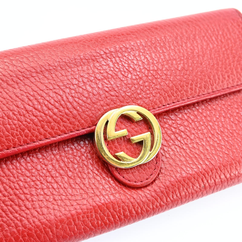 Gucci Gg Interlocking Leather Long