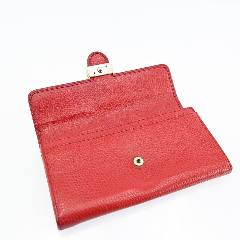 Gucci Gg Interlocking Leather Long