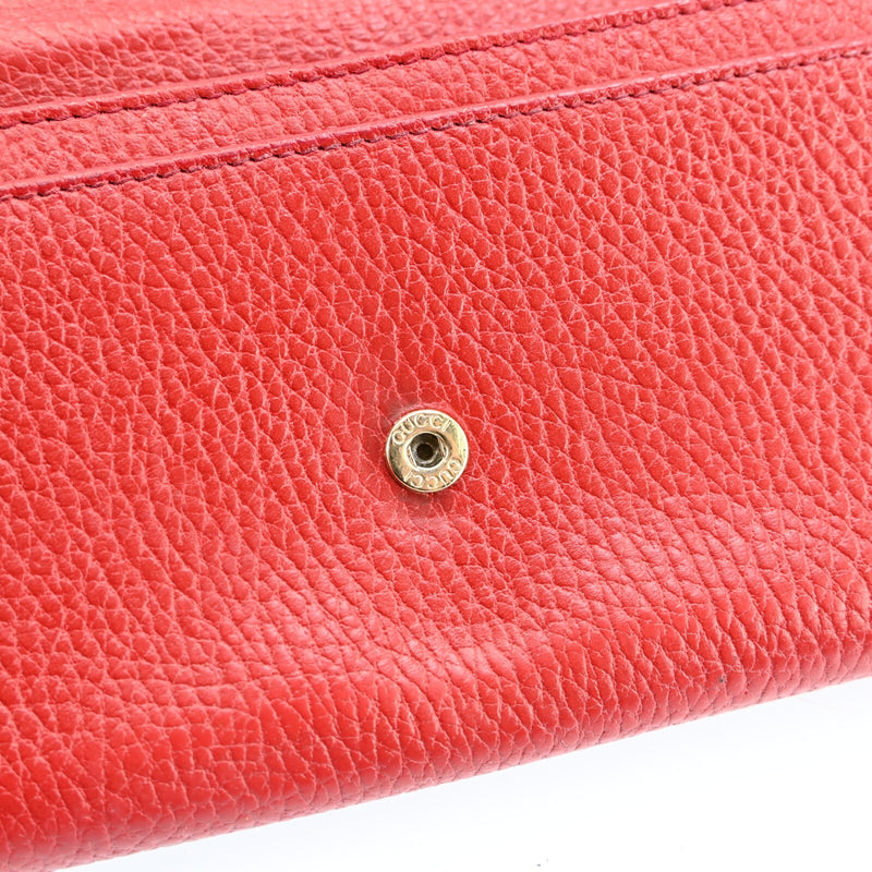 Gucci Gg Interlocking Leather Long