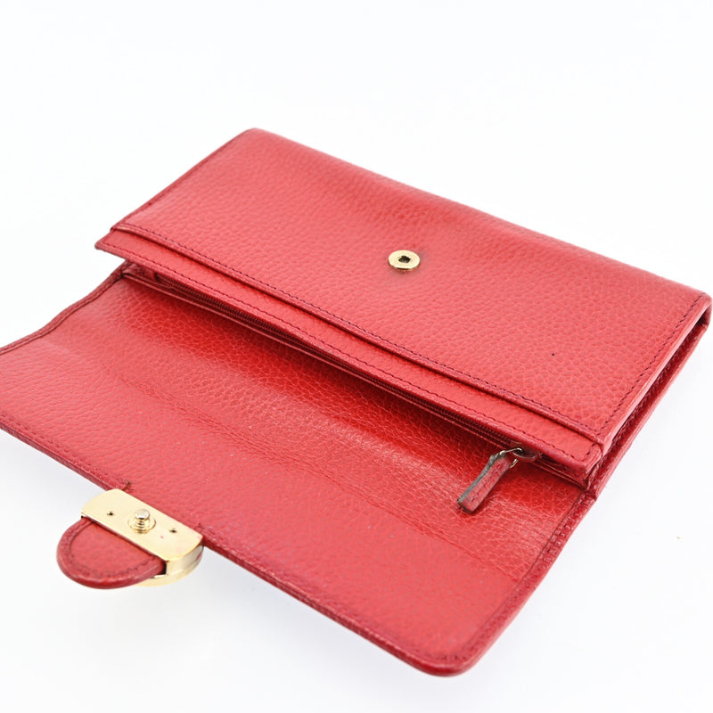 Gucci Gg Interlocking Leather Long