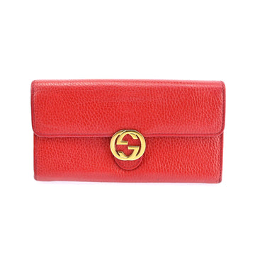 Gucci Gg Interlocking Leather Long