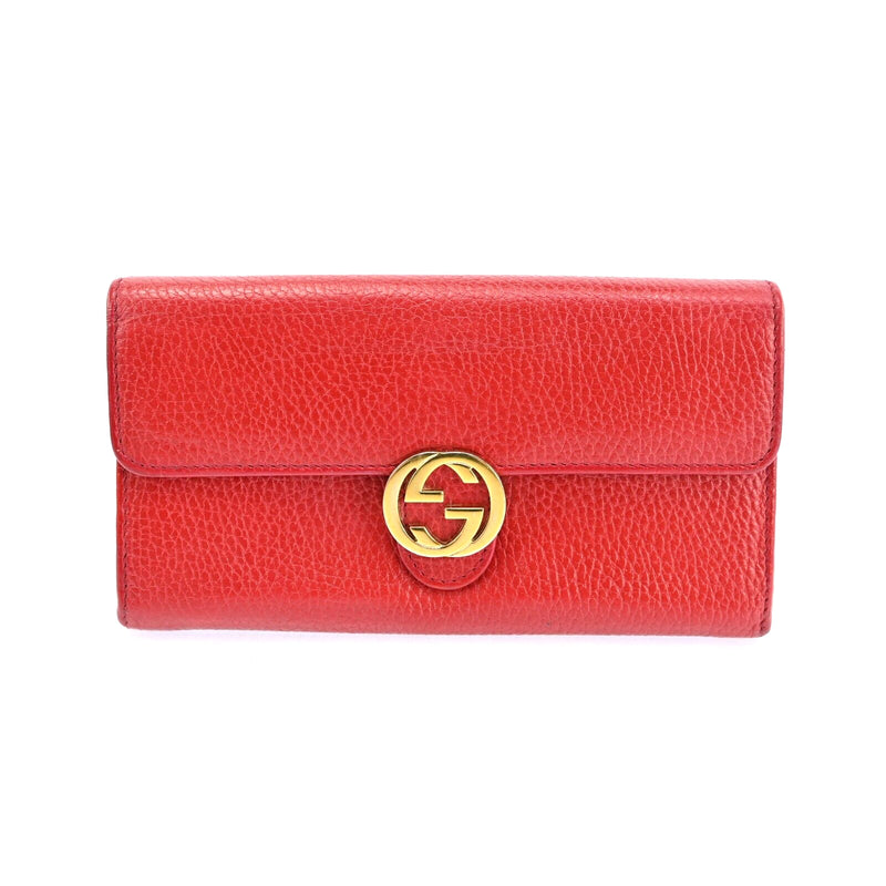 Gucci Gg Interlocking Leather Long