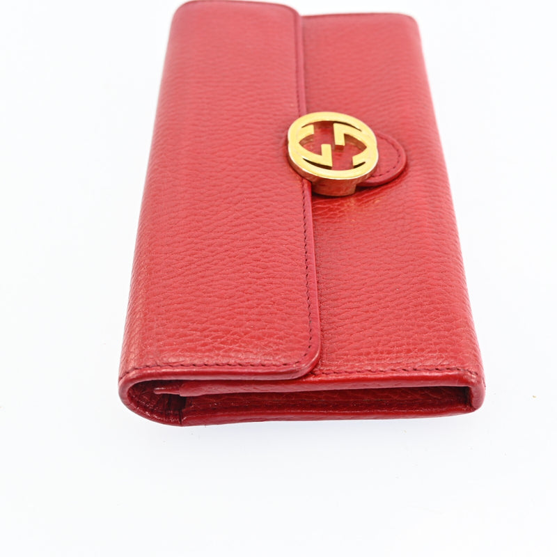 Gucci Gg Interlocking Leather Long